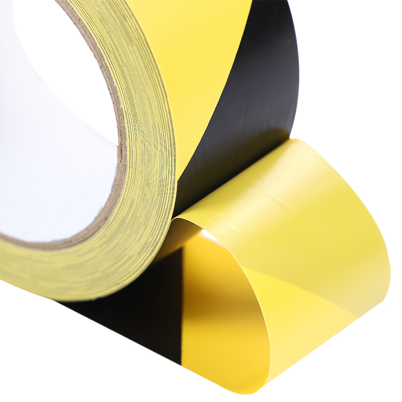 Industrial PVC Warning Tape - High Tack Floor Hazard Marking Tape