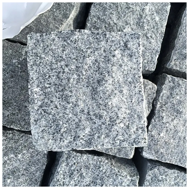10X10X10 Cm G654 Dark Grey Granite Cubestone