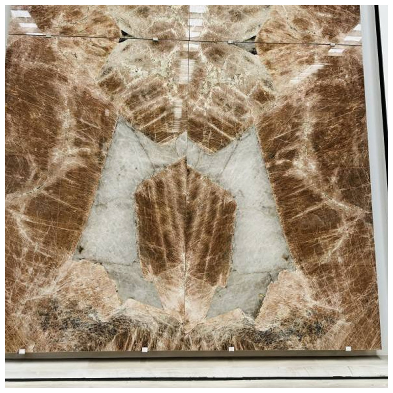 Brazilian Patagonia Glace Quartzite Slabs for Backlit Wall and Countertops