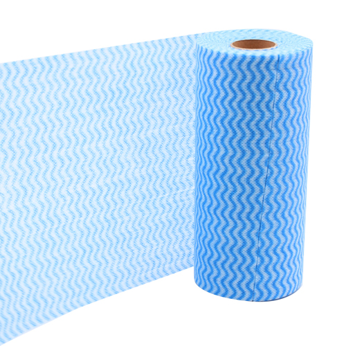 Domestic Spunlace Non Woven Cleaning Disposable Dry Food Service Cloths in Roll