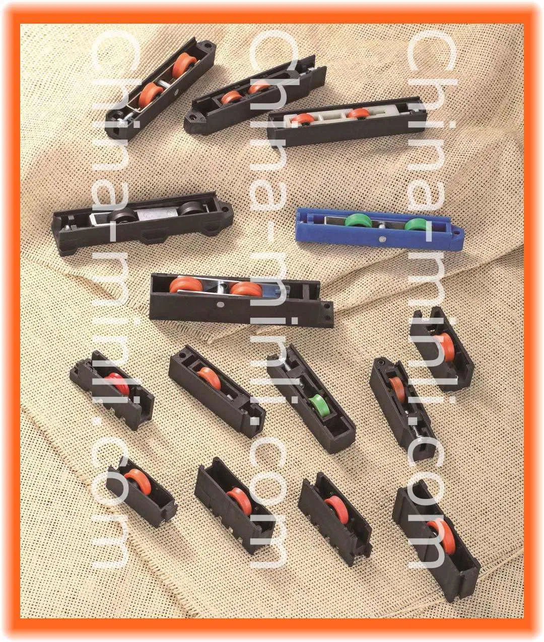 Window Hardware High Quality Factory Price Sliding Plastic Nylon Roller