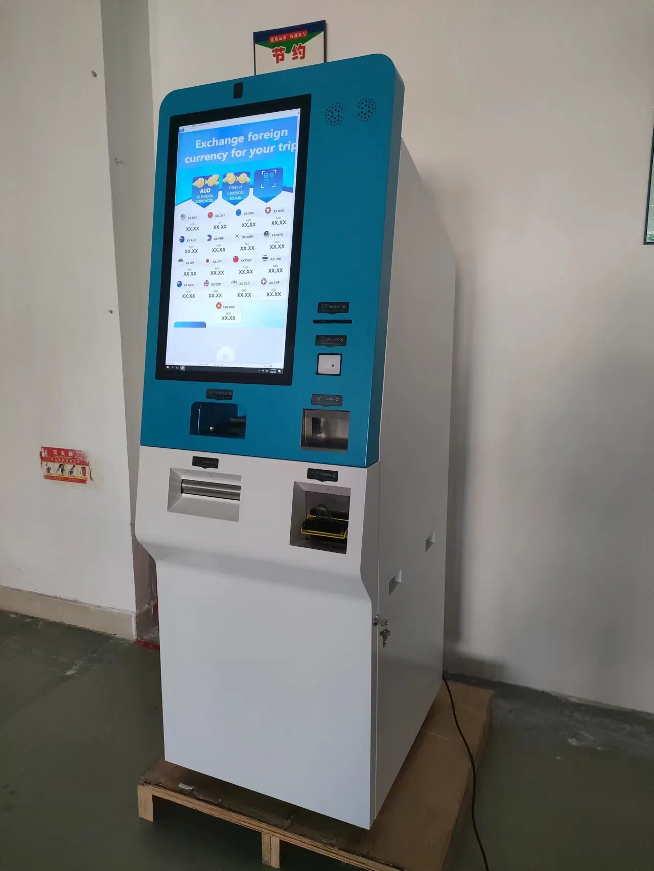 ATM Machine Cash Dispenser Banknote Acceptor Currency Exchange Crypto ATM