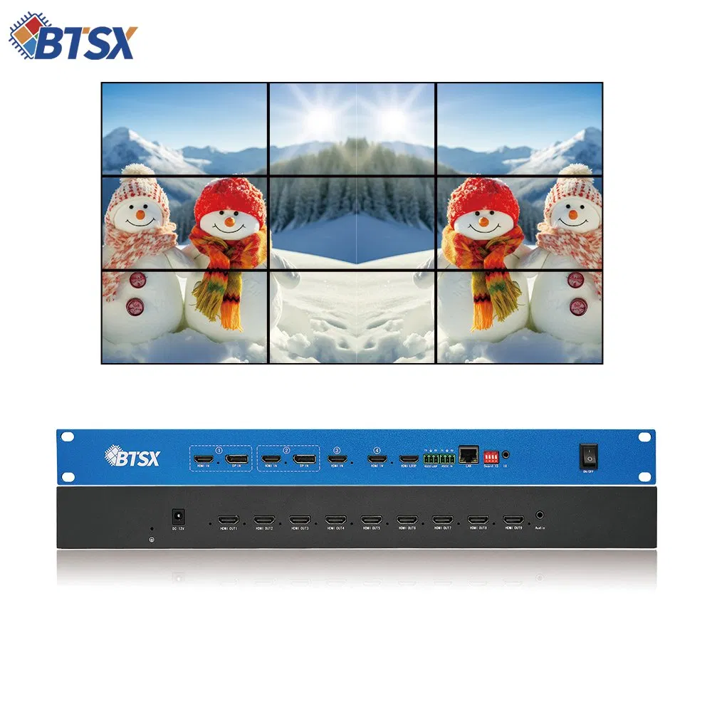 Контроллер видеостены 2x4, 3x3, 4K60 HDMI