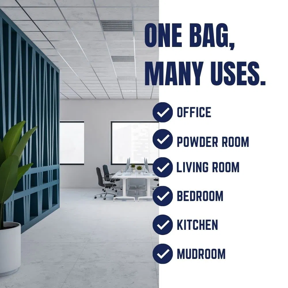 Мусорные пакеты 4 галлона, 200 шт, с завязками