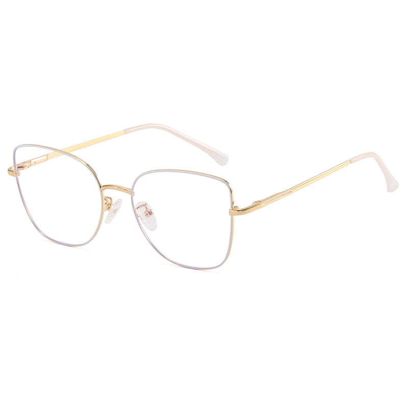 Spring Leg Cat Eye Eyeglasses Frames Eyewear Womens Thin Elegant Optical Spectacle