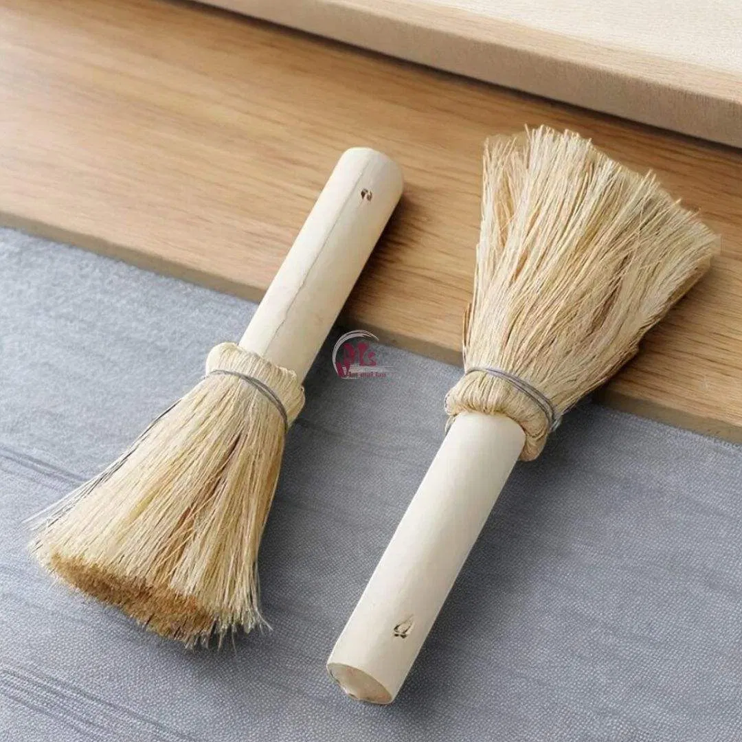 Кухонная щетка для мытья посуды из пальмового волокна