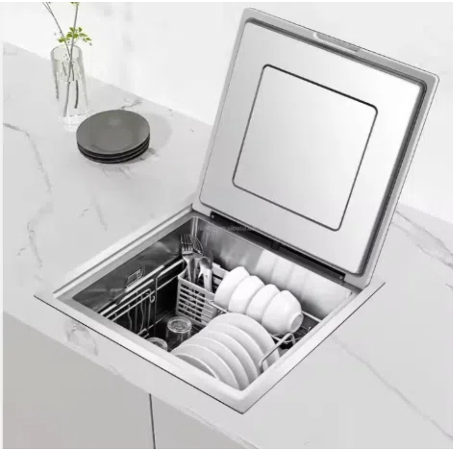 High Efficiency Open Top Dishwasher Saves Time