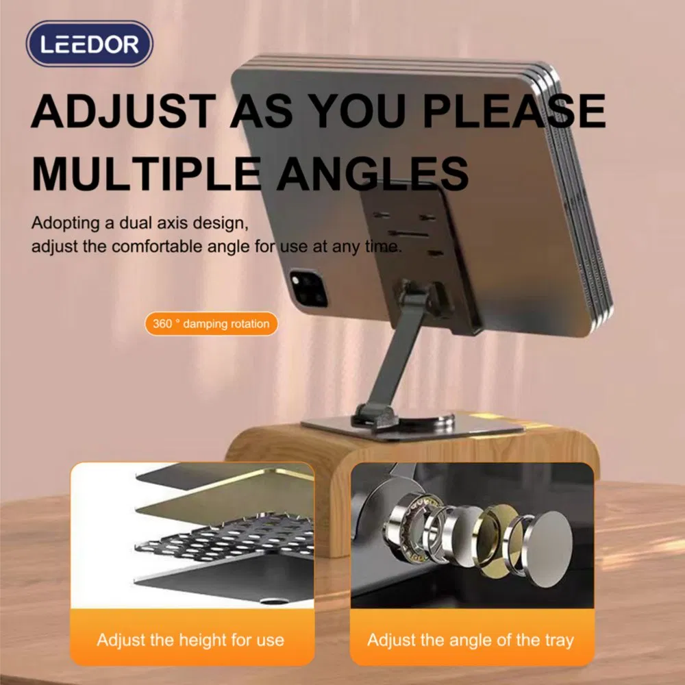 Металлический держатель для телефона с 360° вращением