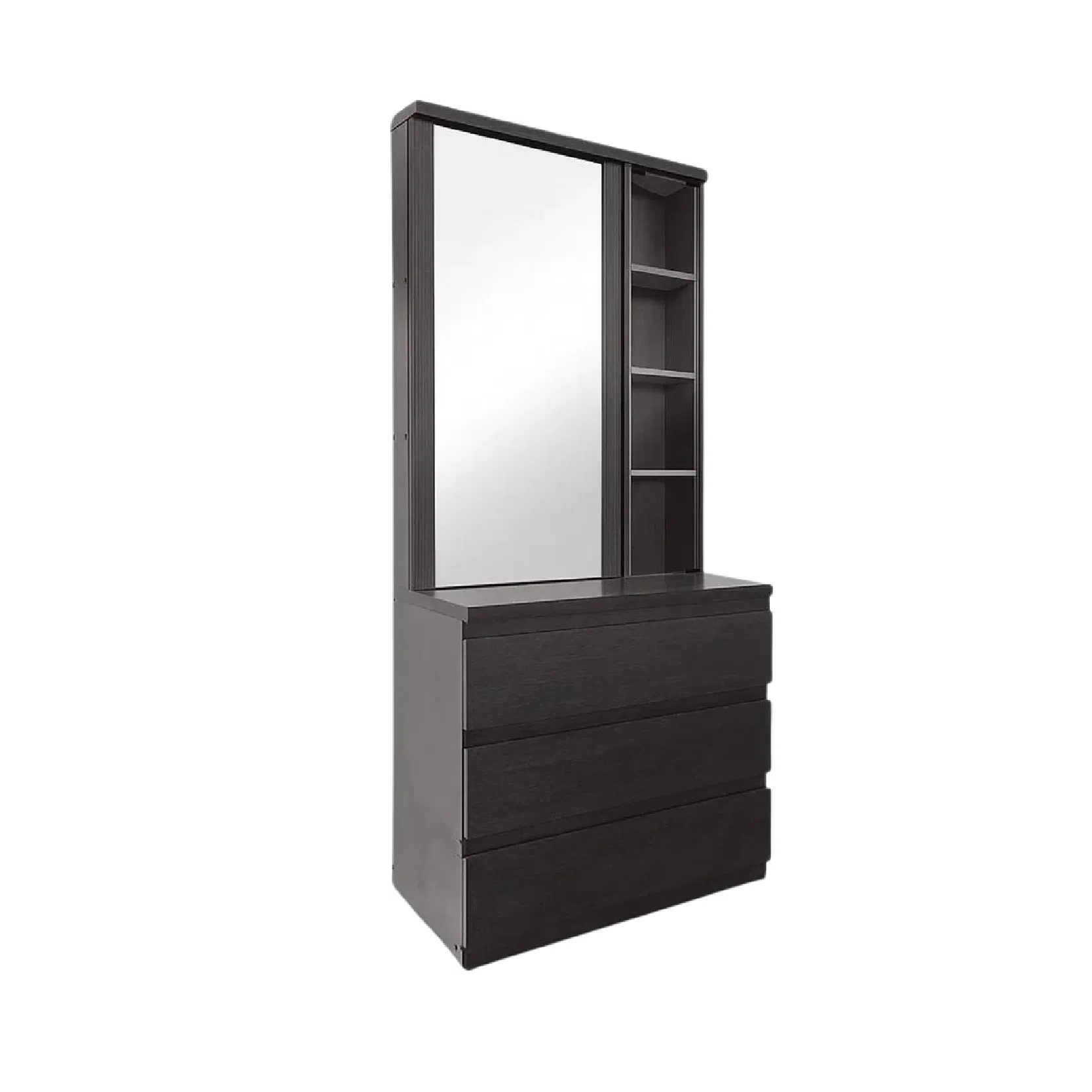 Modern Design Drawer Storage Cabinet Bedroom Living Room Full-Length Mirror