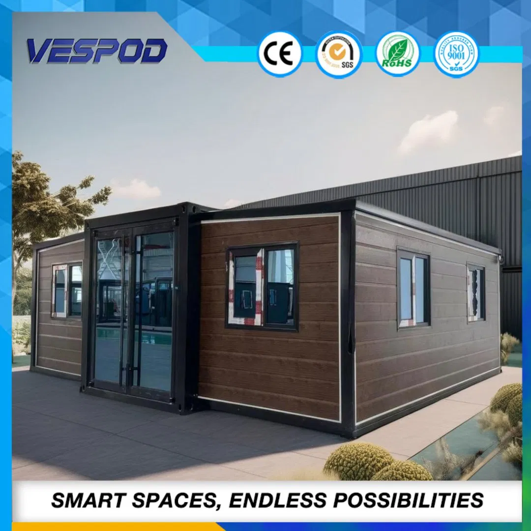 Low-Cost Expandable Casa Prefab House for Family & Office Use