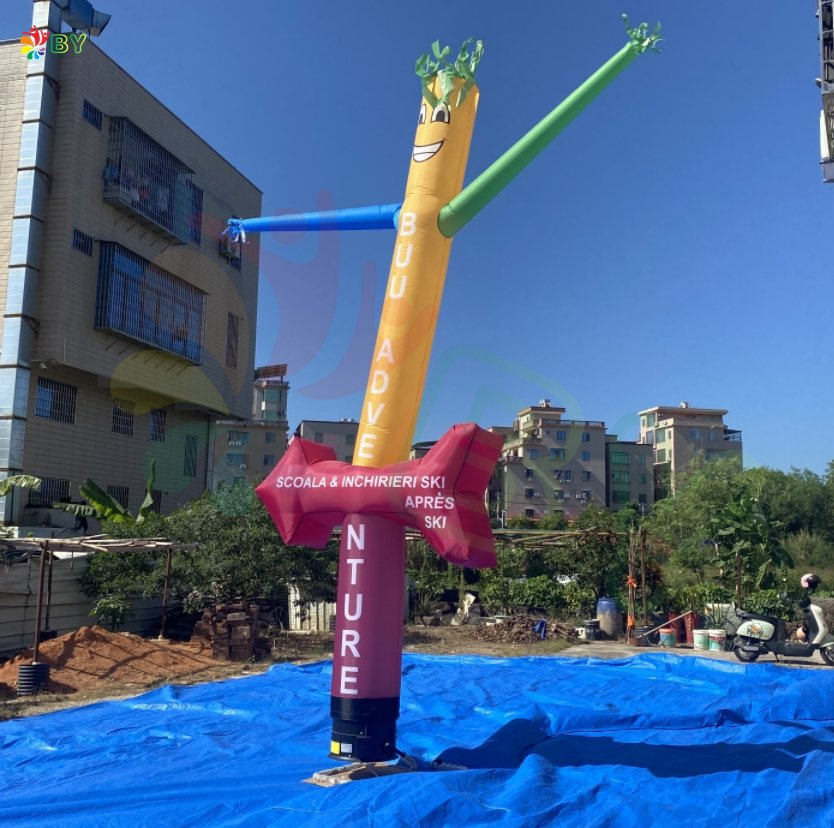 Outdoor Inflatable Tube for Car Wash Air Dancer Advertising Inflatables