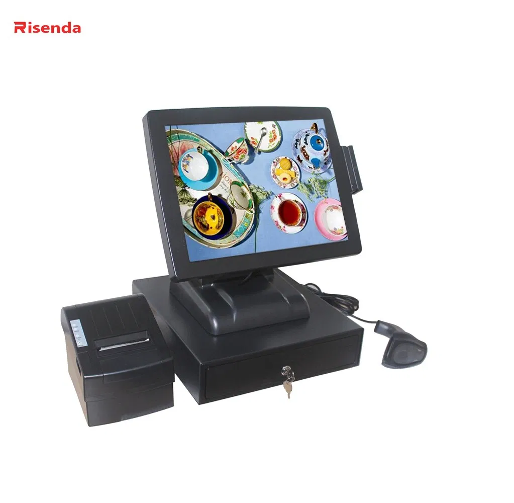15-Inch All-in-One Touch Screen POS System with Windows OS