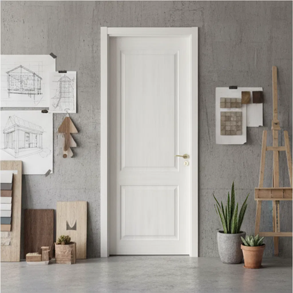 Modern Style Price Is Cheap Majoys Customized Formaldehyde-Free WPC/PVC Door