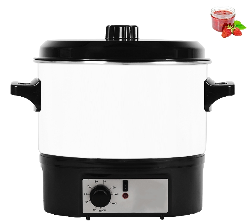 Enamel Jam Warming Bucket Electric Food Warming Pot Kitchen Preserving Cooker
