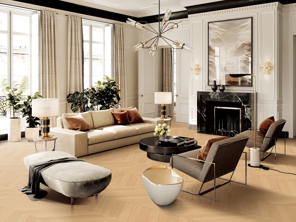 Керамическая плитка под дерево 600x1200 мм для пола