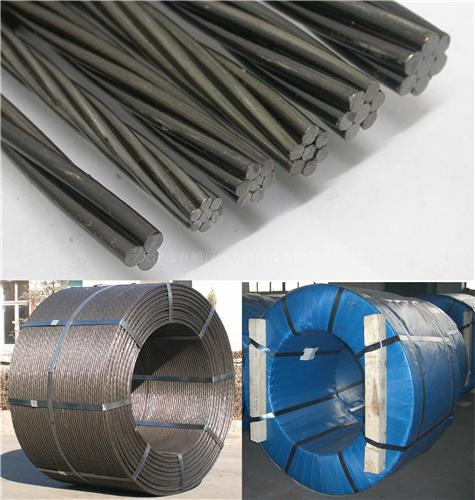 ASTM A416 0.5" 12.70mm Seven Wire Steel Strand