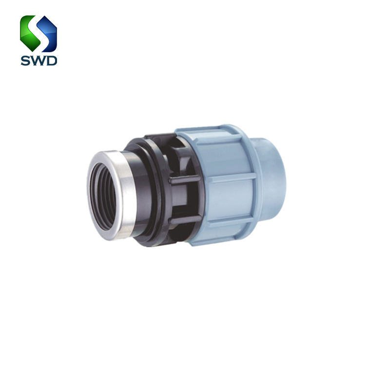 Swd High Pressure PP Compression Quick HDPE Pipe Fitting for Irrigation Plumbing