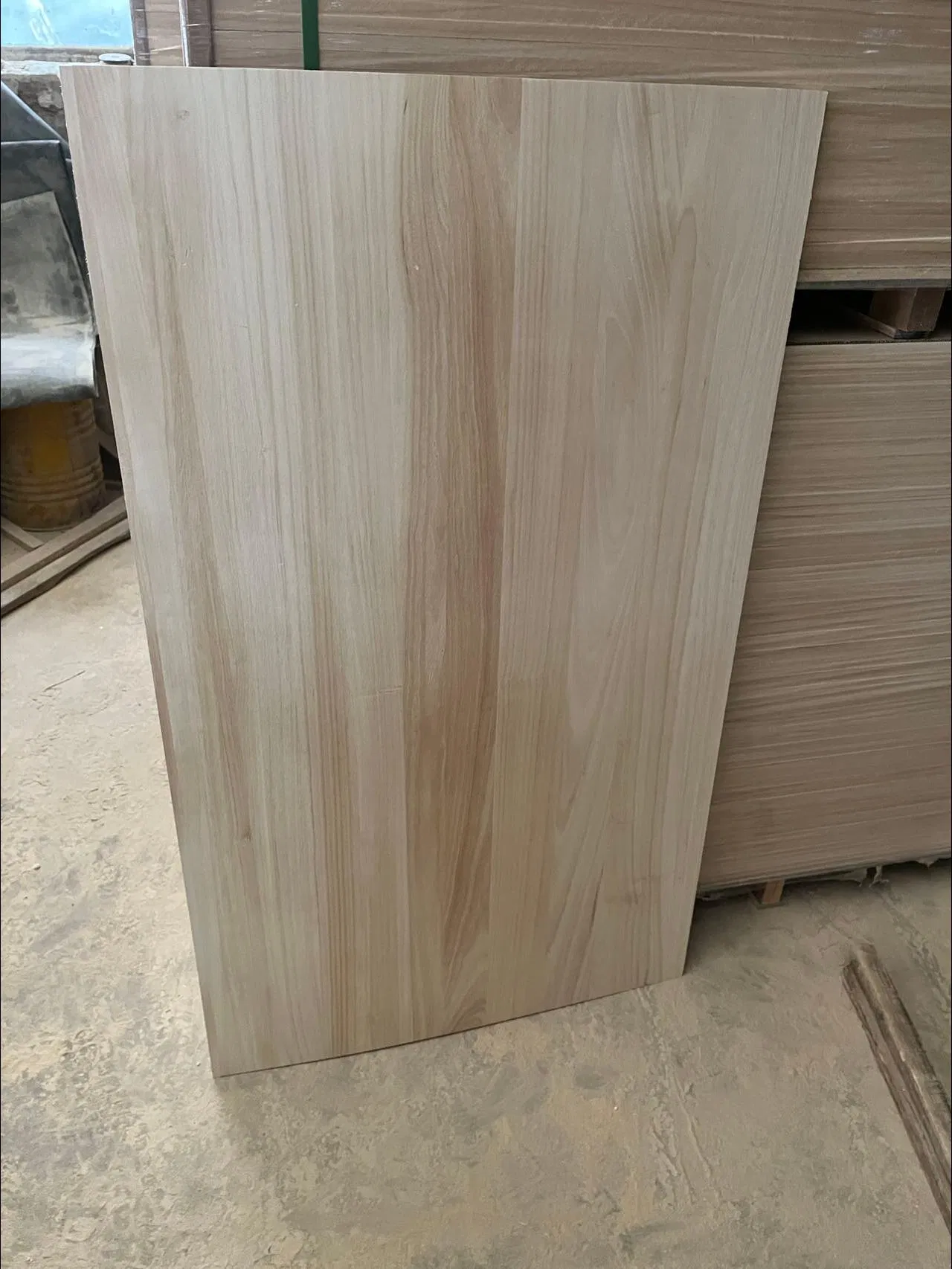 Furniture with Paulownia Board Natural or Bleached Wood