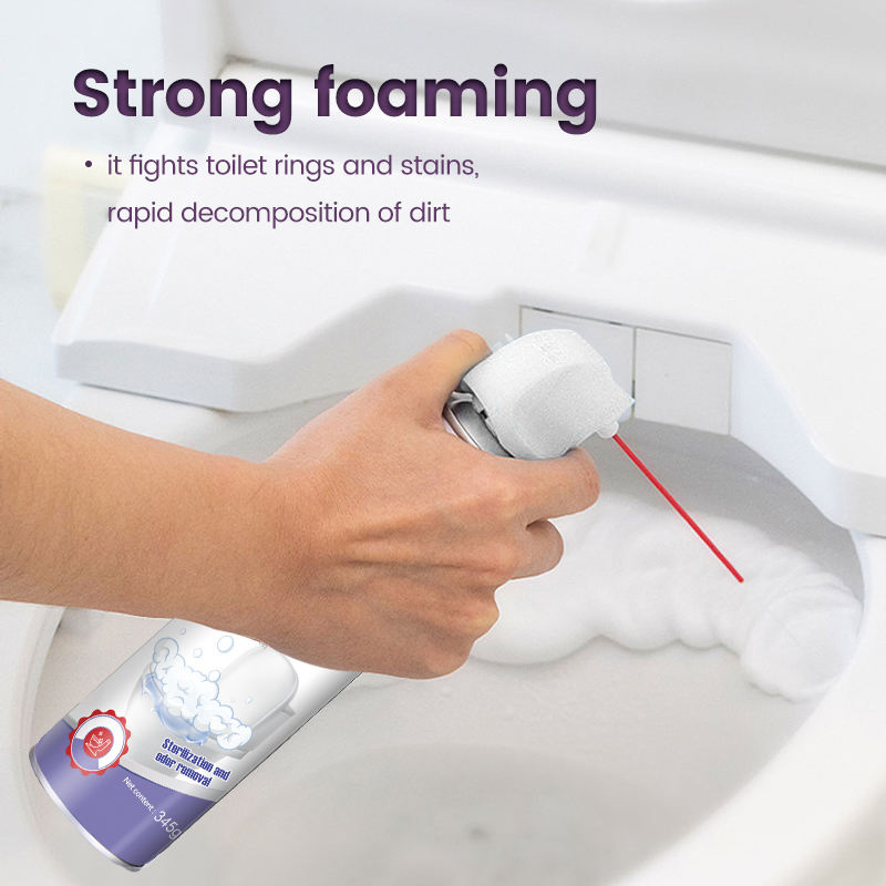 Suppliers Multi Purpose Foam Cleaner Spray Multi Functional Foam Sink and Toilet Cleaner