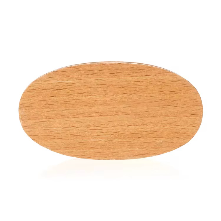 Custom Wholesale Wooden Natural Sisal Nail Dust Cleaning Brush