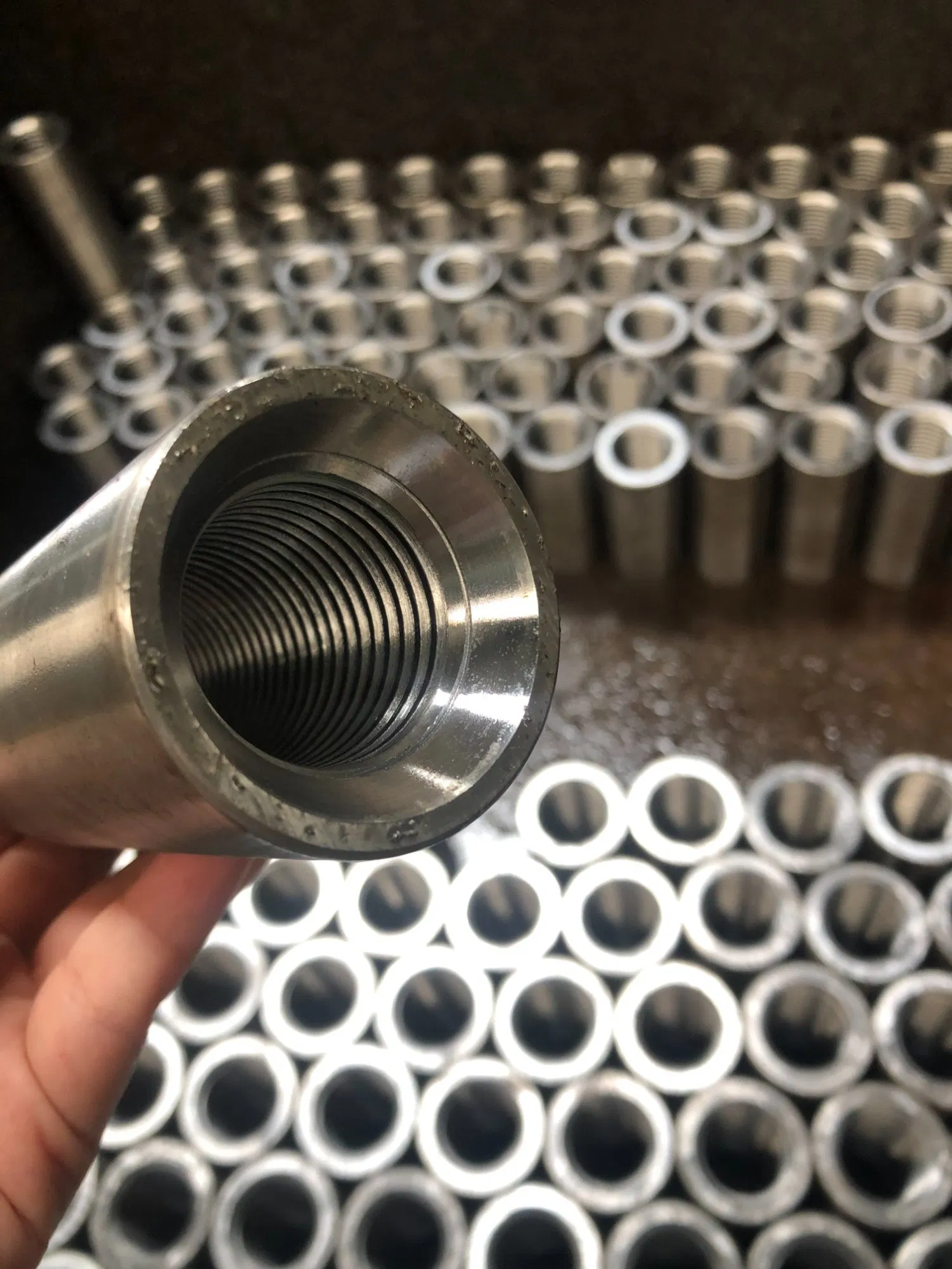 Rebar Coupler for Building Materials