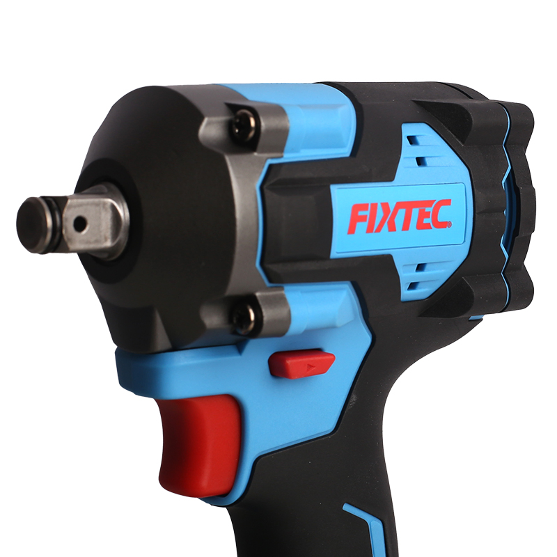 Fixtec 20V Cordless Impact Wrench, Electric Wrench with Battery for Car, Max Torque 280/400/550 Nm