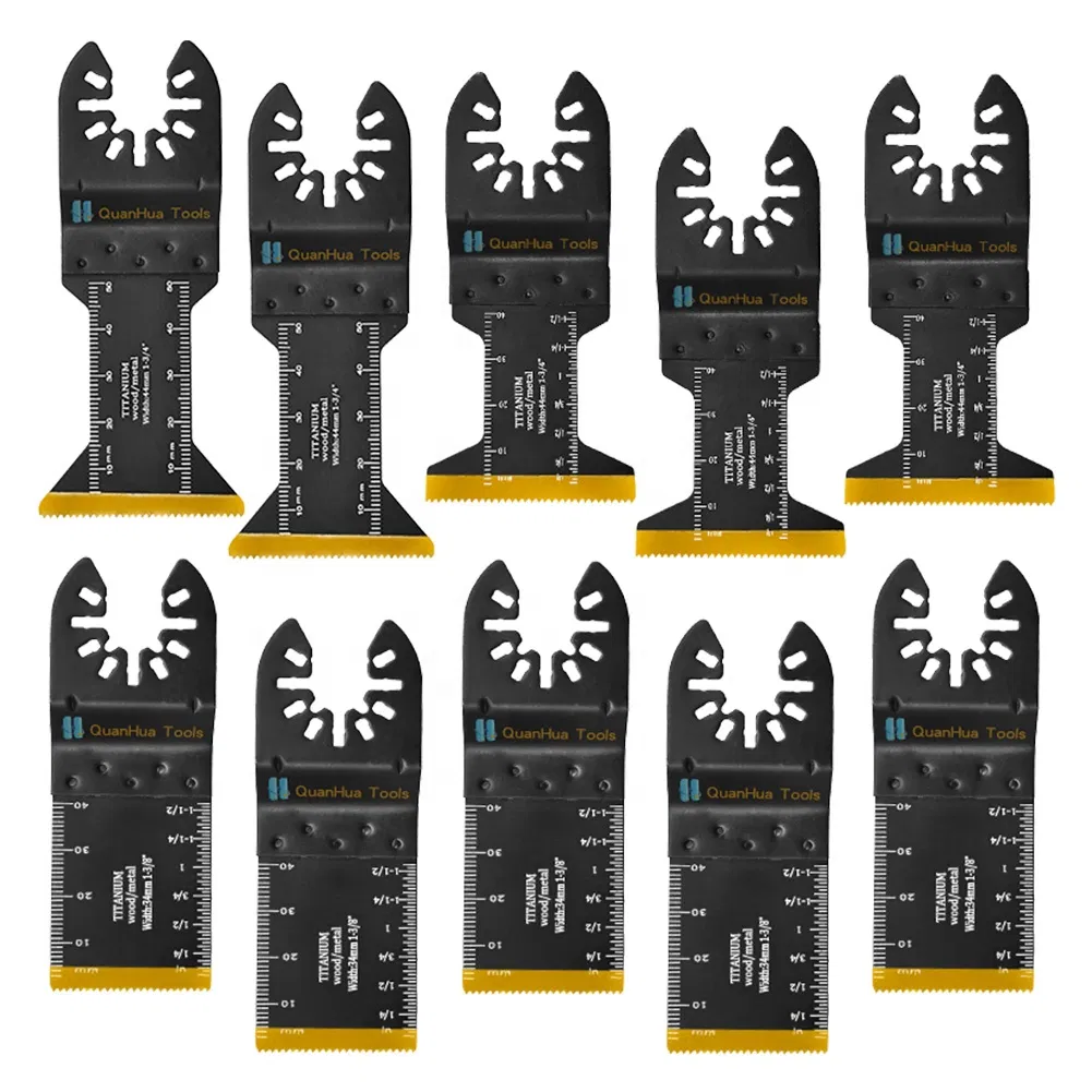 Премиум пильные полотна для осциллятора, 10 шт.