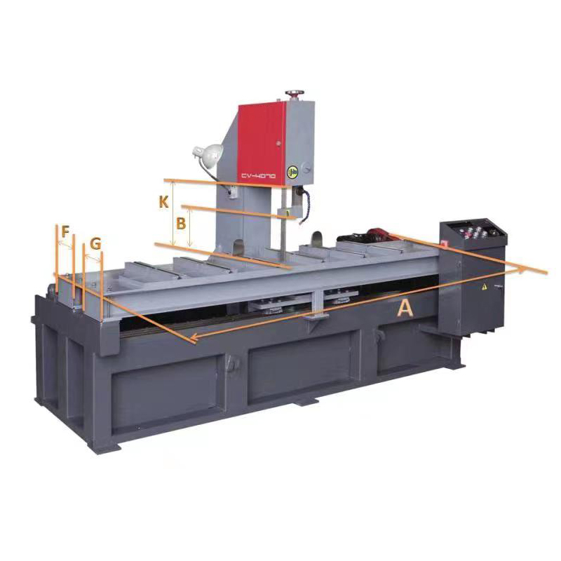 Станок ленточнопильный вертикальный по металлу CV2535