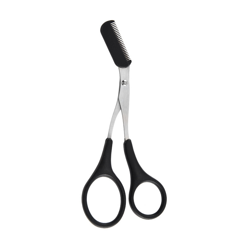 Comprehensive Eyebrow Grooming Tool Kit in Zipper Pouch Makeup Tool