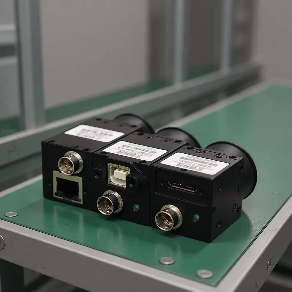 Промышленная цветная камера C-Mount с глобальным затвором