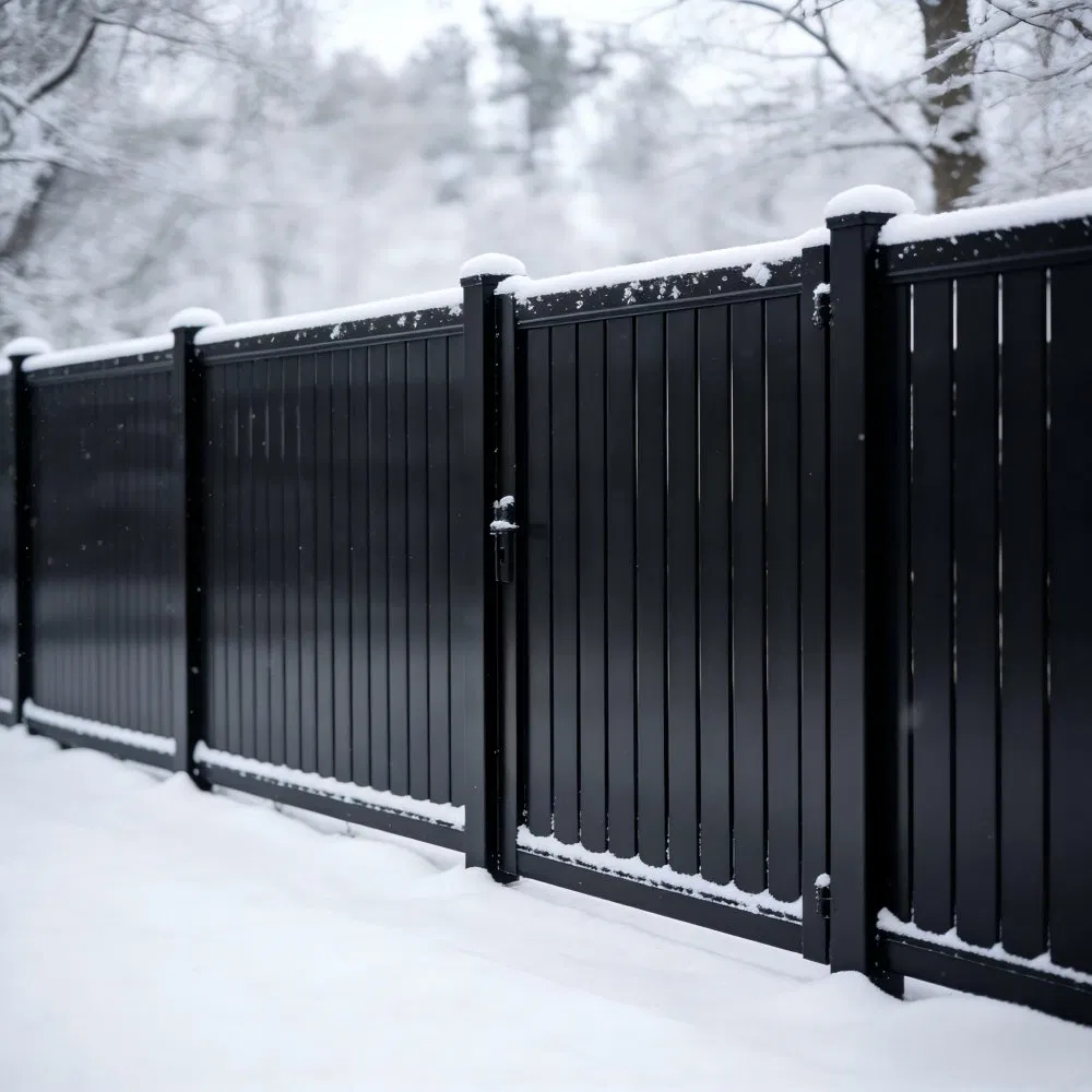 Low-Maintenance Anti-Corrosion Aluminum Guardrail with Self-Cleaning Coating for Garden Perimeter Fencing Aluminum Railing