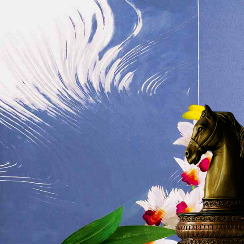 3-8mm Clear Baroque Patterned Glass