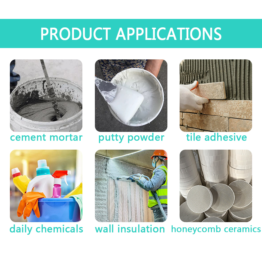 Factory Supply Construction Grade HPMC High Water Retention for Wall Putty