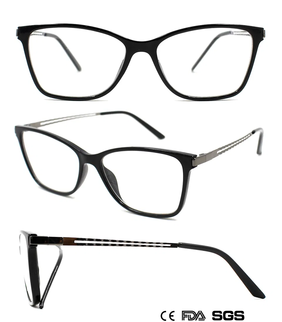 Square Front Frame with Metal Temple (WRP802019)