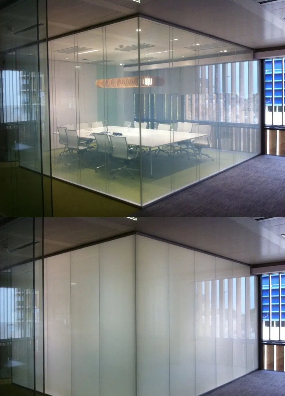 Guoxin Jumbo Pdlc Glass: Smart Switchable Magic with Fogless Mirror