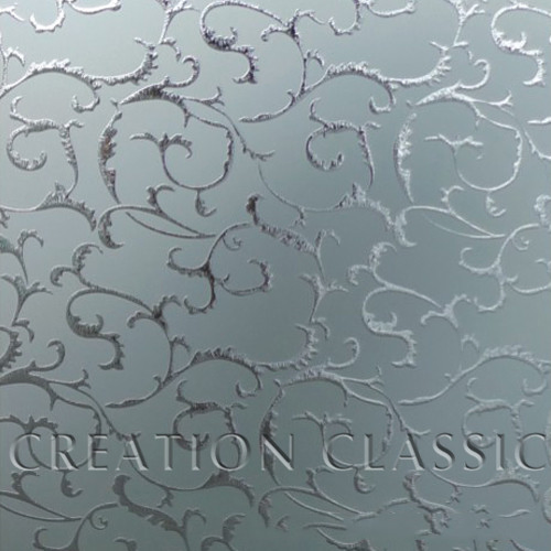 4mm/5mm/6mm/8mm Acid-Etched Glass Non-Finger Glass for Bathroom Door