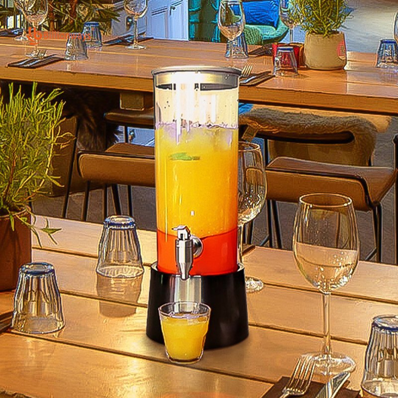 Versatile Beverage Dispenser Tower: Easy Assembly and Customization Features