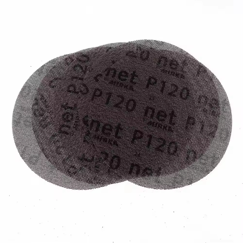 Dry Sand Paper6 Inch Mesh Sand Paint Repair Mesh Sand Fiber Disc Abrasive Sanding Belts Sanding Discs Smirdex Sandpaper