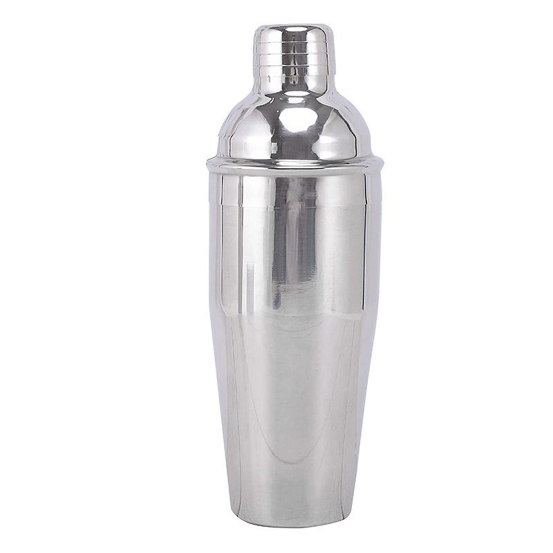 Factory Cocktail Shaker 250/350/550/750ml Bar Tools Martini Shaker Cup Stainless Steel Bartender Shaker