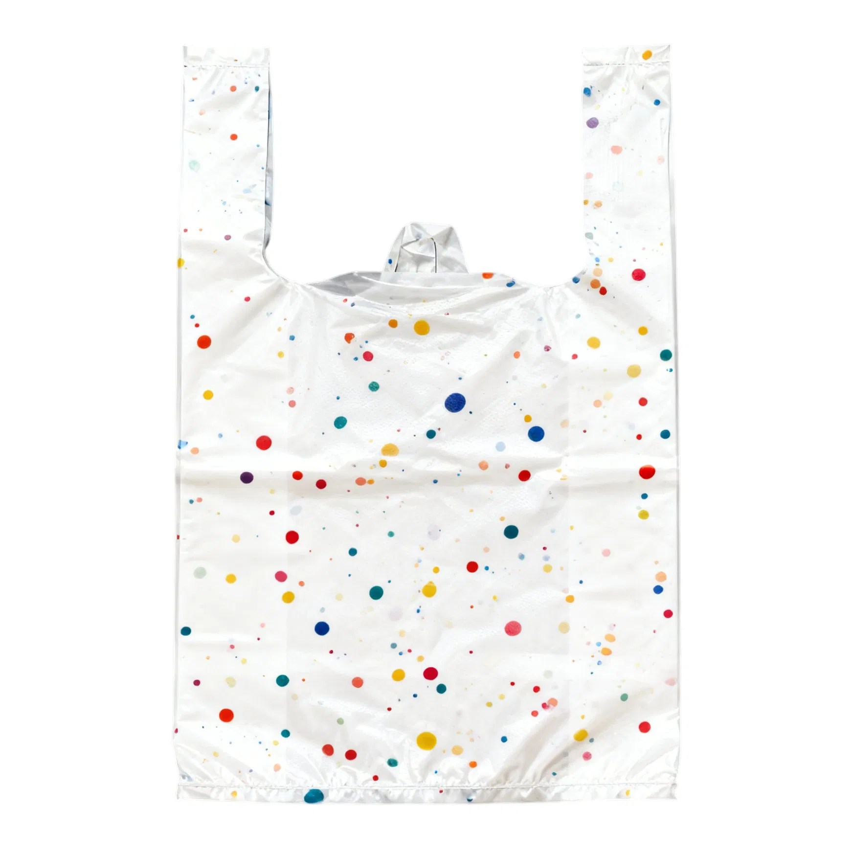 Eco-Friendly HDPE Plastic Bags for T-Shirt Packaging Sack