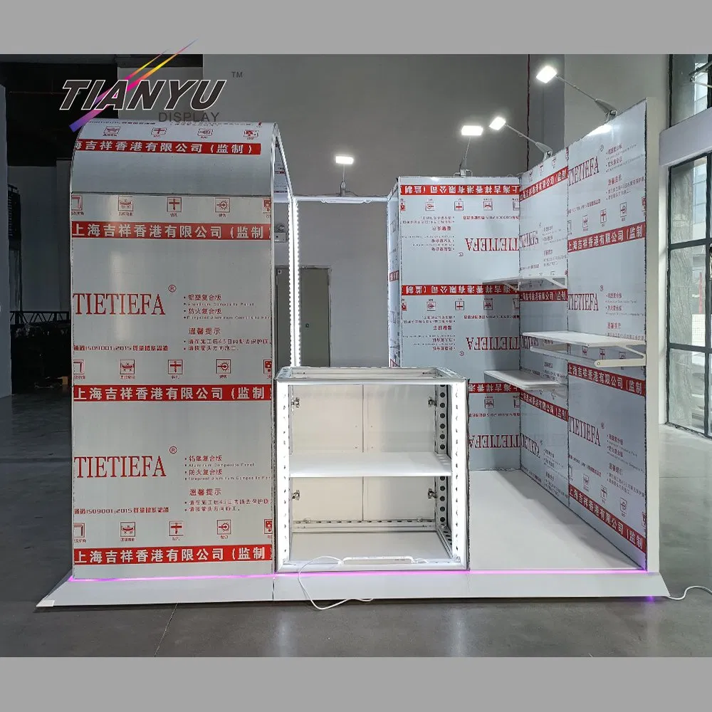 Custom Portable Trade Show Booth Standee for Roses International Expo Exhibition Equipment Sale Display Solutions