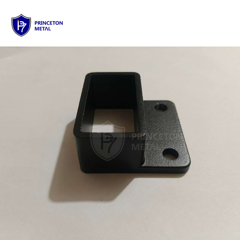 50*25 Cast Aluminum Bracket for Tubular Picket Fence Railing Gate