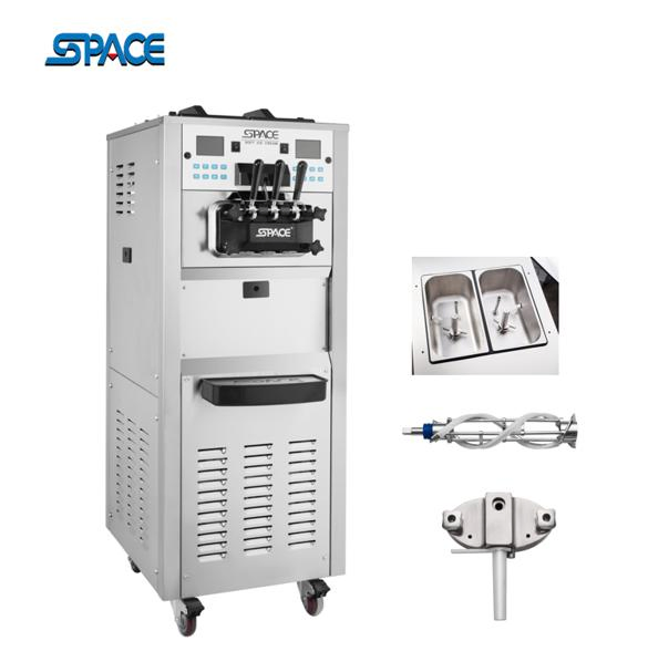 380V Big Capacity Frozen Yogurt Maker CE ETL Approved Icecream Making Machine for Business (6378)