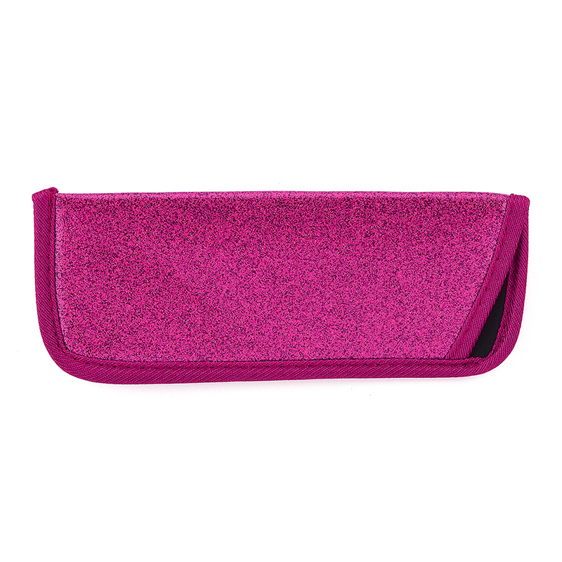 Stylish Glitter Cheap Small Eyeglasses Glasses Case Pouch