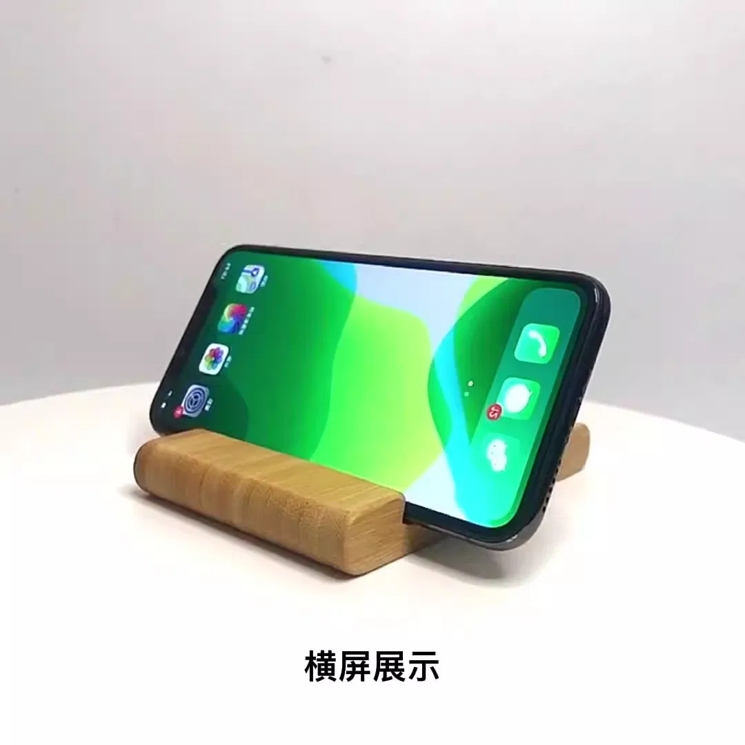 Custom Creative Desktop Wooden Phone Speaker Holder