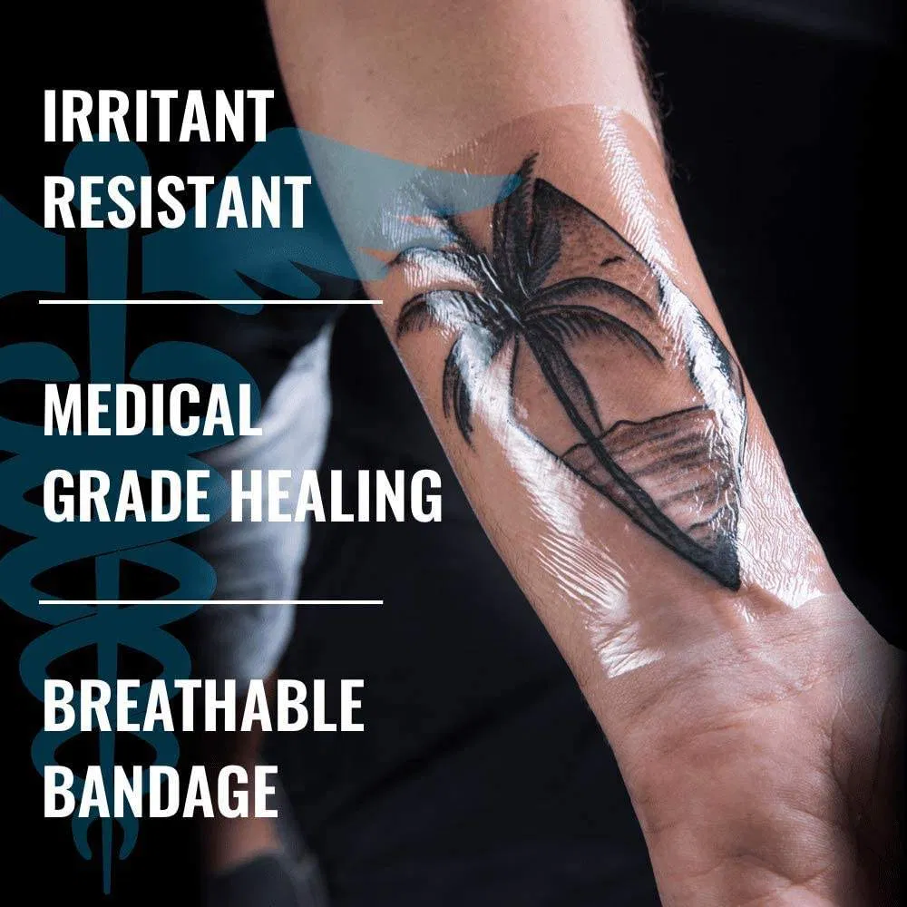 Tattoo Aftercare Waterproof PU Bandages Tattoo Supplies Second Skin Transparent Film Healing