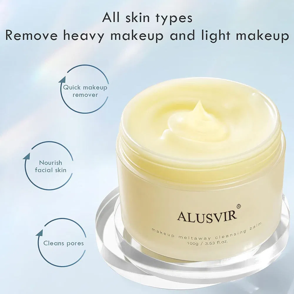 Natural Gentle Formula Makeup Remover Private Label Balm Deep Cleansing Makeup Remover