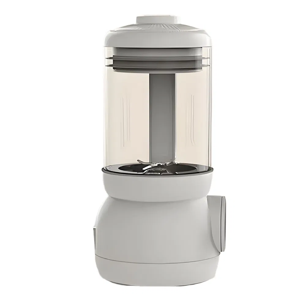 Sleek White Design 1L Compact Blender for Small Family Use