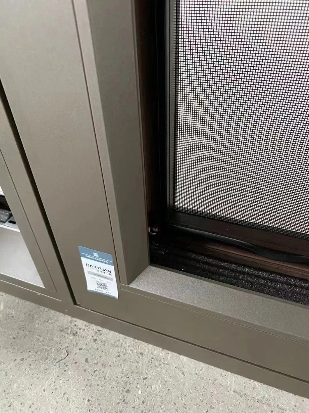 Folding Screen Shutter Aluminum Glass Louver Shade Window for Privacy