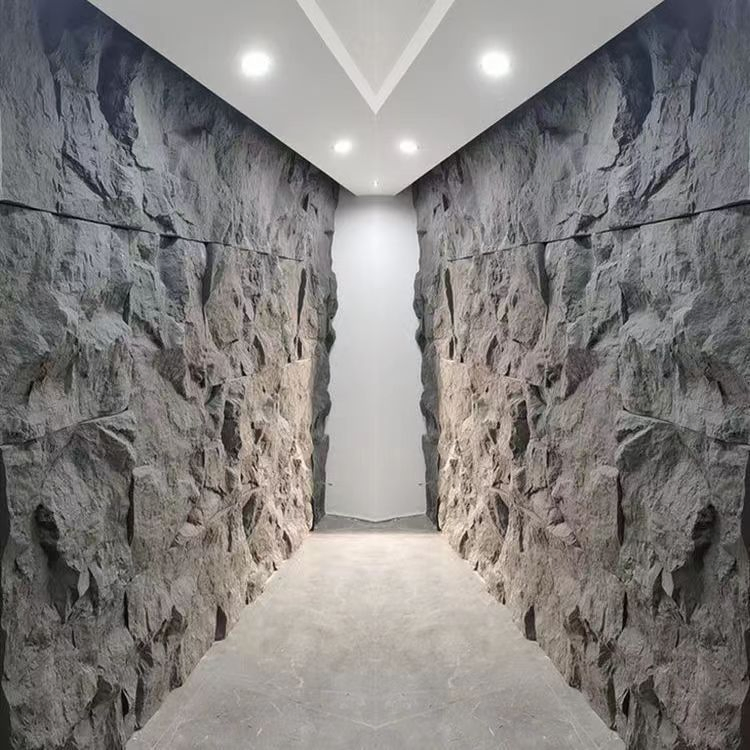 3D PU Cultured Faux Wholesale Polyurethane Stone Wall Panel